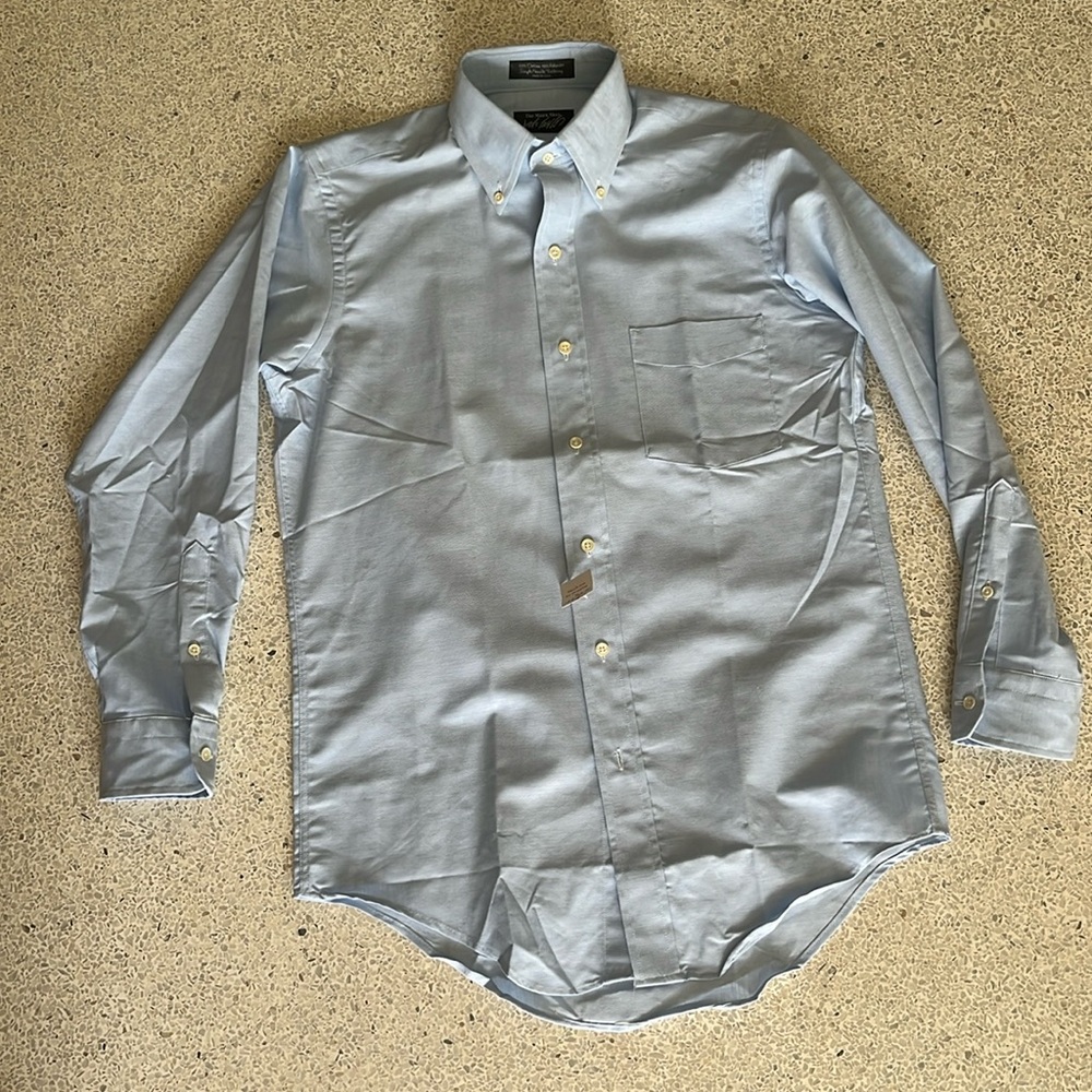 Lord & Taylor Vintage men’s button down Oxford brand new very rare 15 / 32